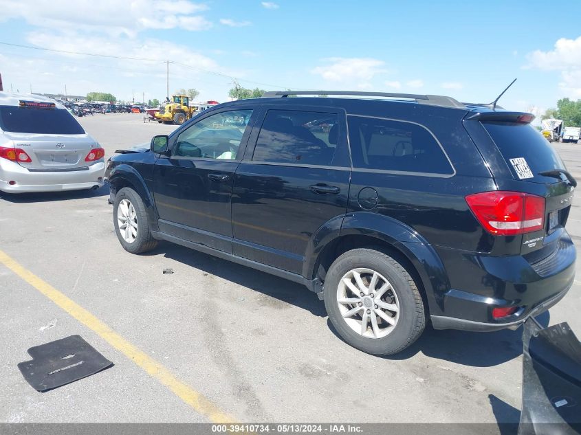 2015 Dodge Journey Sxt VIN: 3C4PDCBG8FT587039 Lot: 39410734