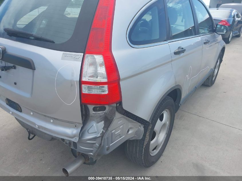 2009 Honda Cr-V Lx VIN: 3CZRE38369G700374 Lot: 39410735