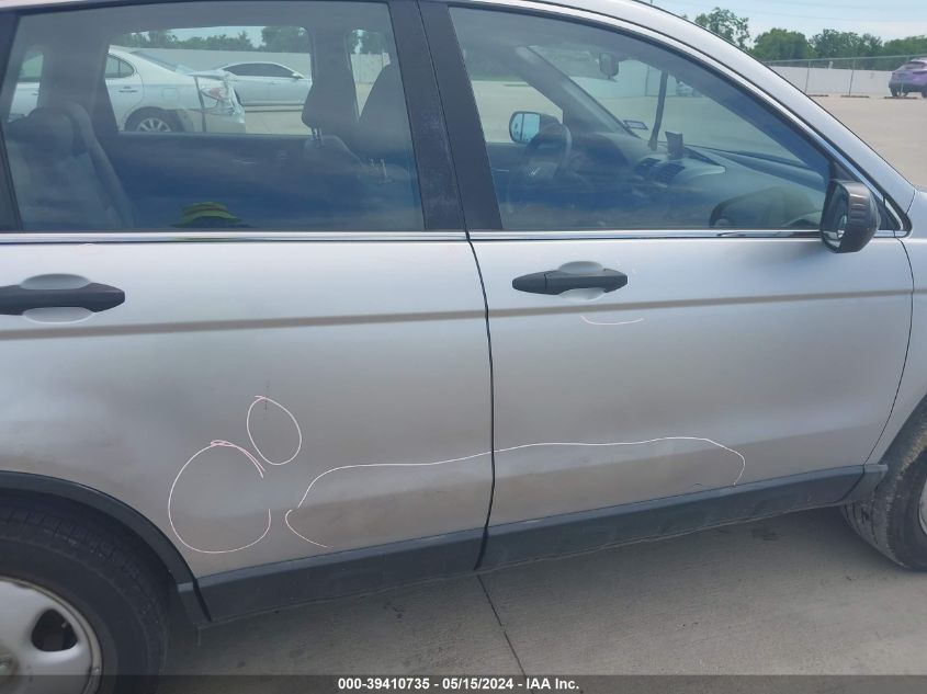 2009 Honda Cr-V Lx VIN: 3CZRE38369G700374 Lot: 39410735