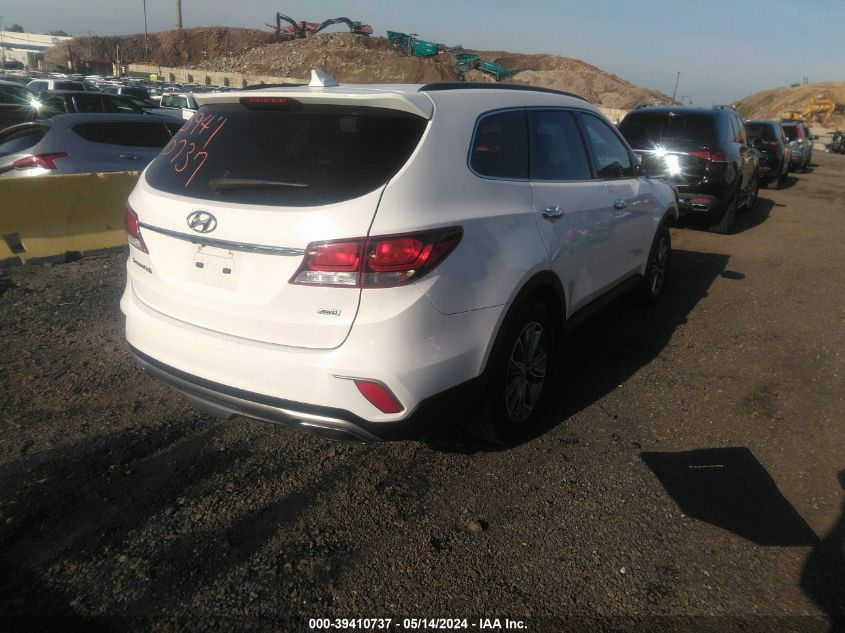 2018 Hyundai Santa Fe Se VIN: KM8SNDHF7JU280368 Lot: 39410737