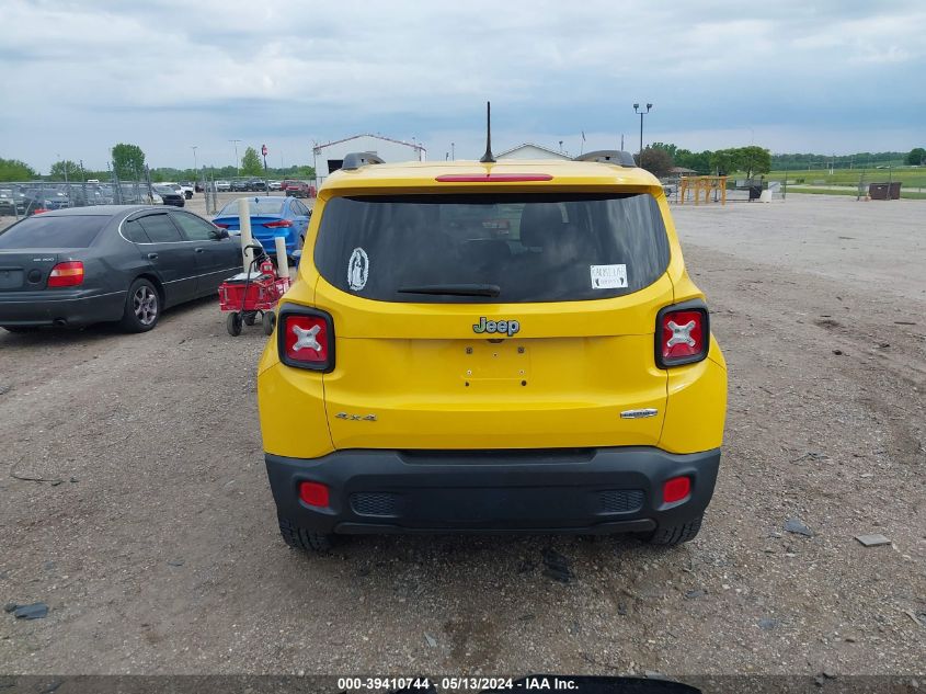 2017 Jeep Renegade Latitude 4X4 VIN: ZACCJBBB0HPE82074 Lot: 39410744