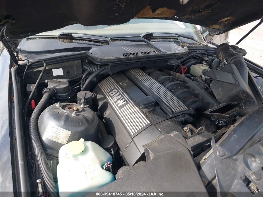 1997 BMW 328Ic VIN: WBABK732XVET63700 Lot: 39410745