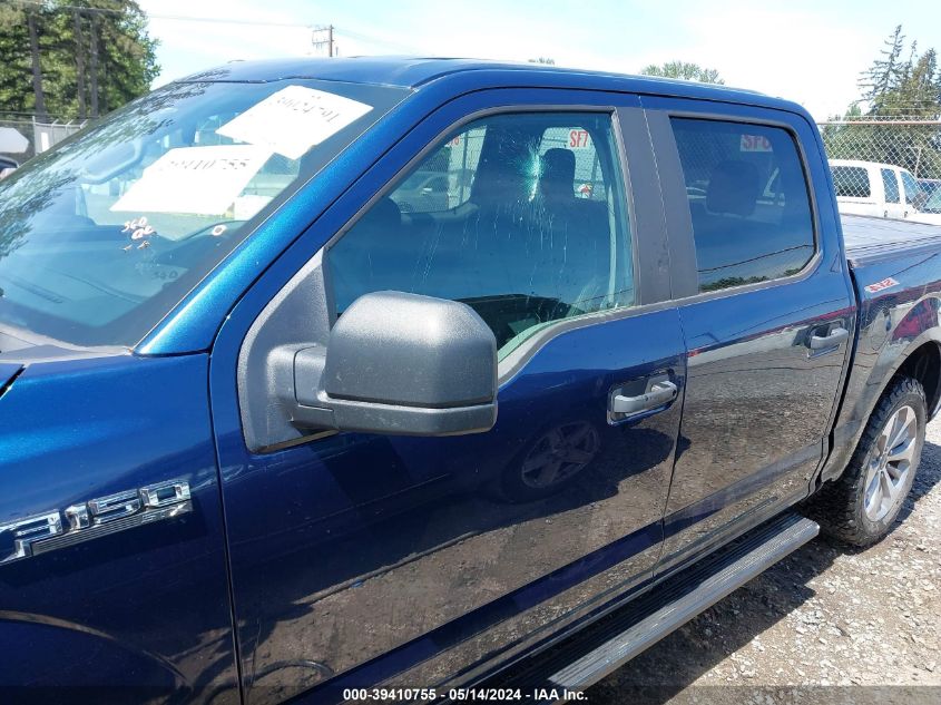 2018 Ford F-150 Xl VIN: 1FTEW1EG2JKF82298 Lot: 39410755