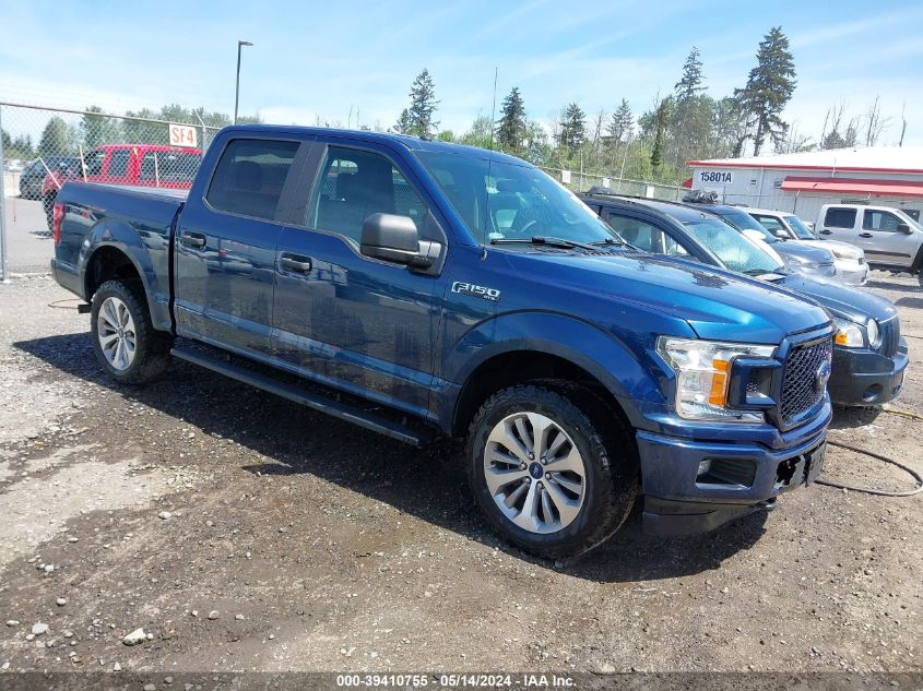 2018 Ford F-150 Xl VIN: 1FTEW1EG2JKF82298 Lot: 39410755