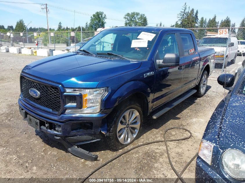 2018 Ford F-150 Xl VIN: 1FTEW1EG2JKF82298 Lot: 39410755