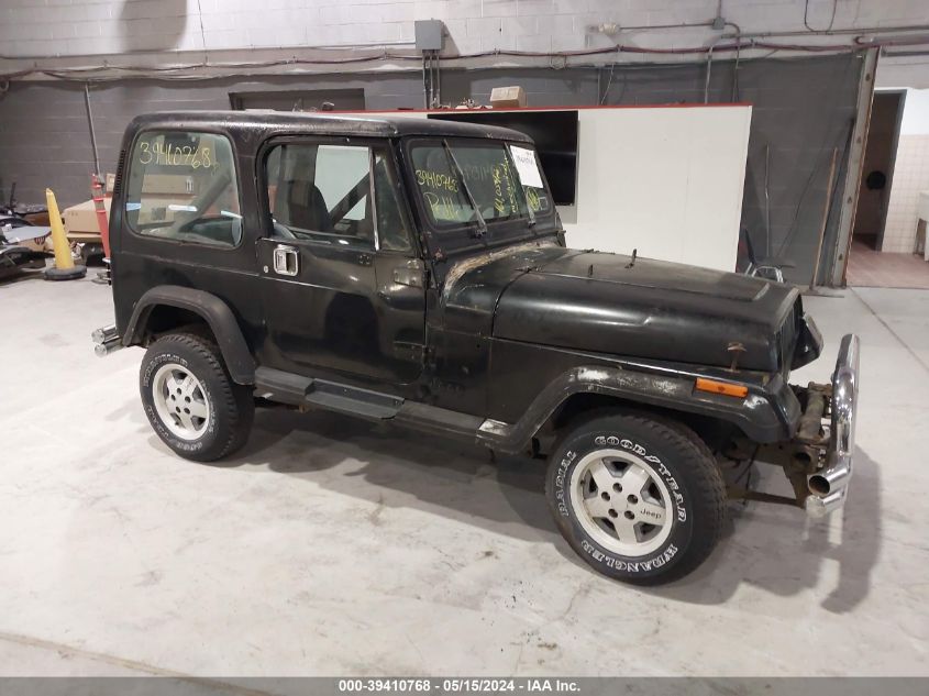 1989 Jeep Wrangler / Yj VIN: 2J4FY29T8KJ164335 Lot: 39410768