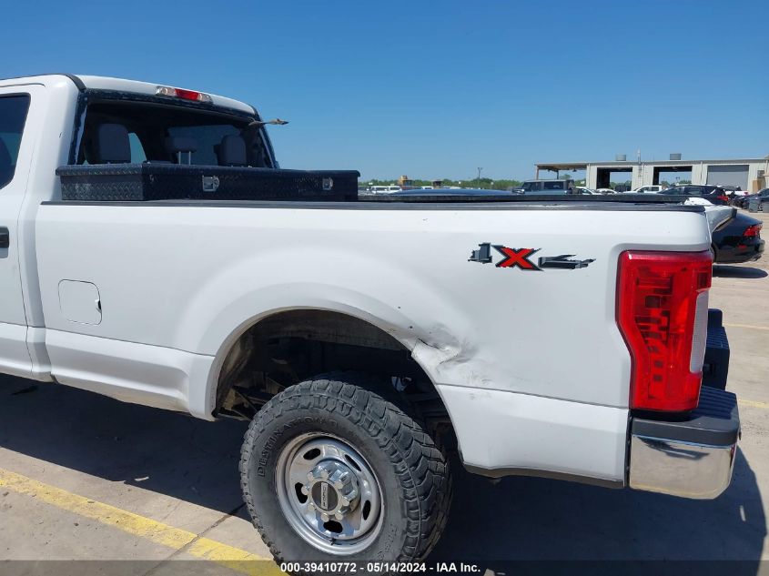 2017 Ford F-250 Xl VIN: 1FT7W2BT9HEF11463 Lot: 39410772