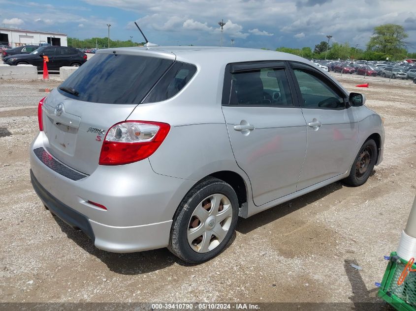 2009 Toyota Matrix S VIN: 2T1KE40E79C004238 Lot: 39410790