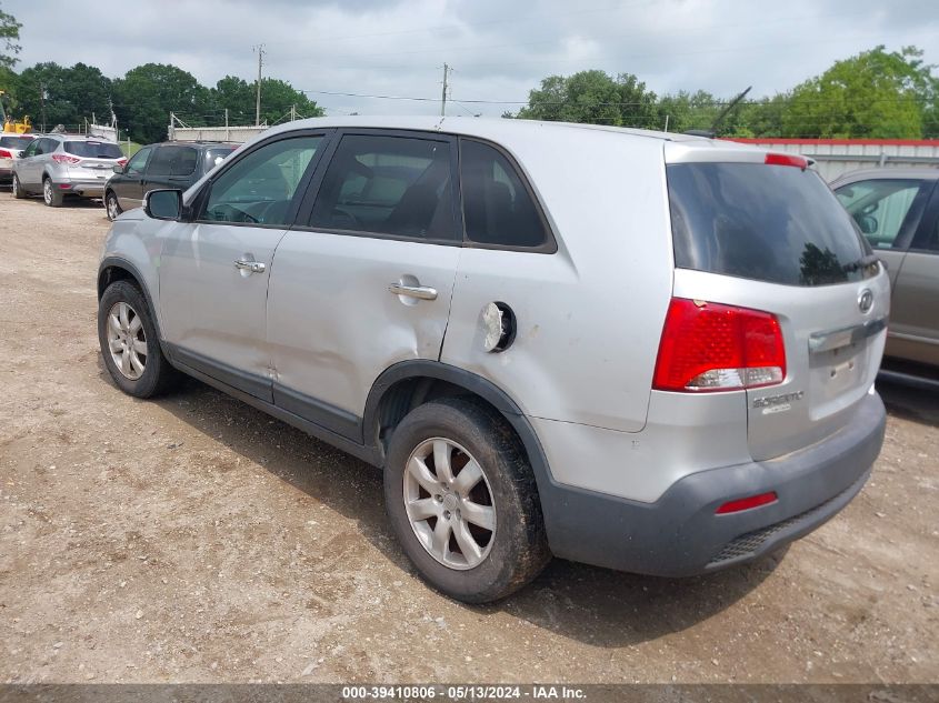 2011 Kia Sorento Lx VIN: 5XYKT3A18BG048254 Lot: 39410806