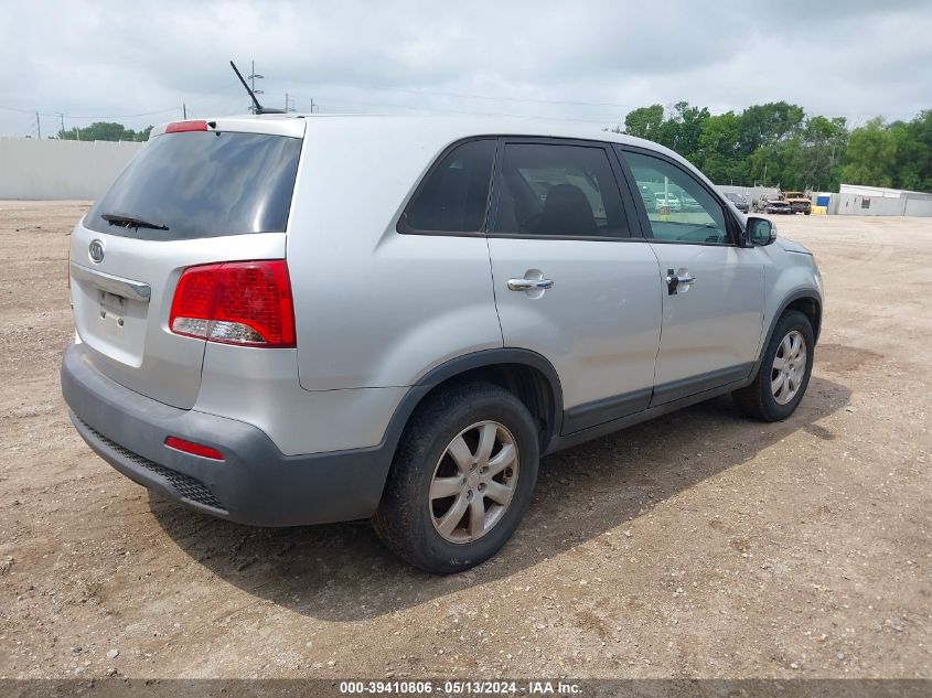 2011 Kia Sorento Lx VIN: 5XYKT3A18BG048254 Lot: 39410806