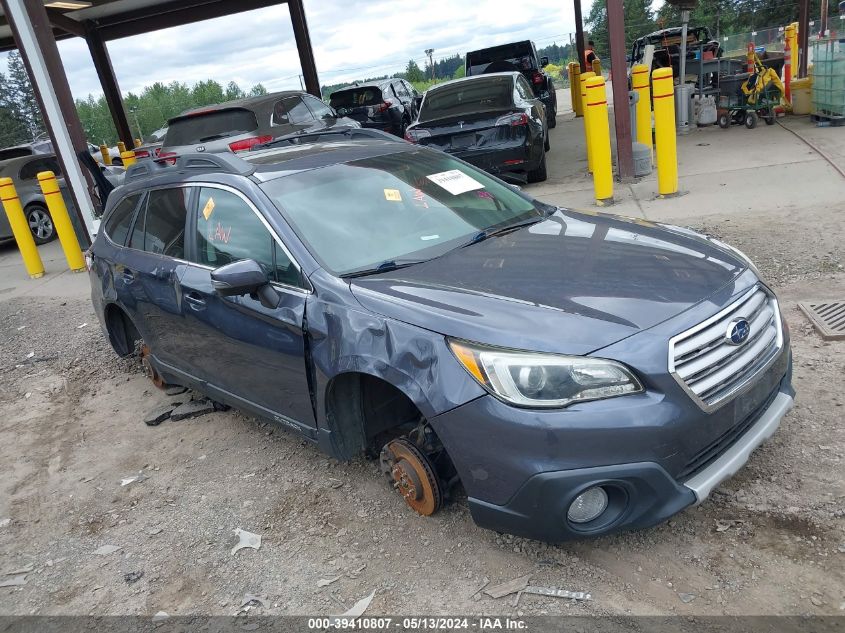 2016 Subaru Outback 2.5I Limited VIN: 4S4BSALC7G3326803 Lot: 39410807