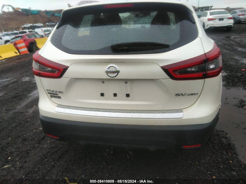 2021 Nissan Rogue Sport Sv Awd Xtronic Cvt VIN: JN1BJ1BW5MW438709 Lot: 39410809