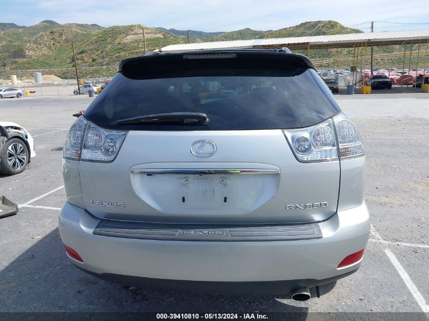 2008 Lexus Rx 350 VIN: 2T2GK31U48C049565 Lot: 39410810