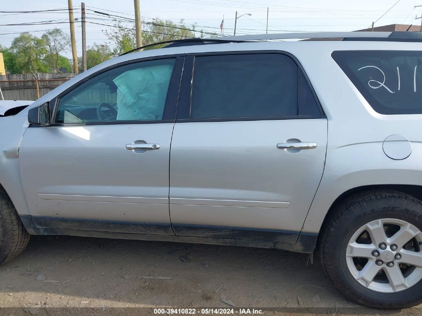 2013 GMC Acadia Sle-2 VIN: 1GKKVPEDXDJ142116 Lot: 39410822