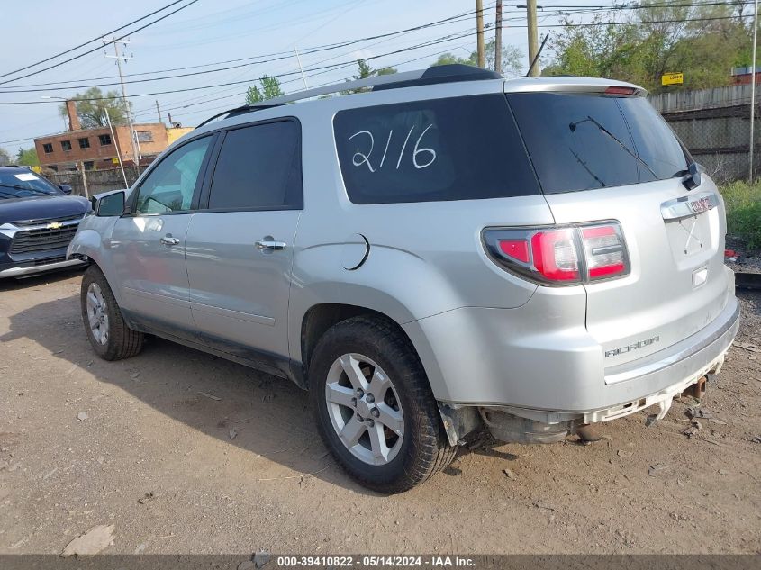 2013 GMC Acadia Sle-2 VIN: 1GKKVPEDXDJ142116 Lot: 39410822