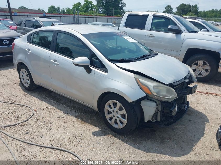 2015 Kia Rio Lx VIN: KNADM4A36F6440281 Lot: 39410827