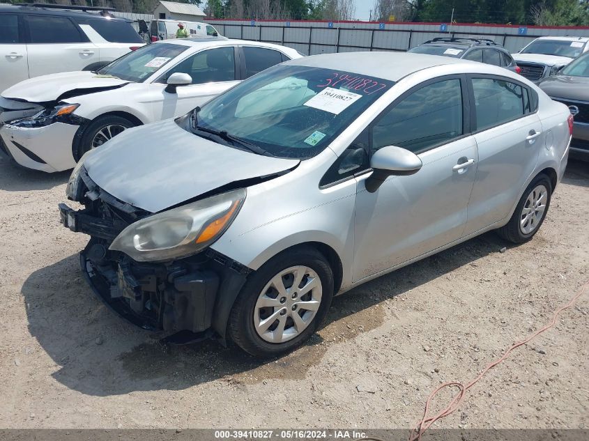 2015 Kia Rio Lx VIN: KNADM4A36F6440281 Lot: 39410827