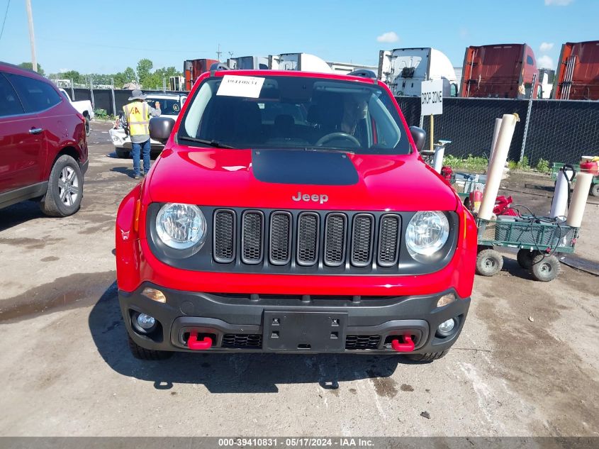 2017 Jeep Renegade Trailhawk 4X4 VIN: ZACCJBCB7HPF70912 Lot: 39410831