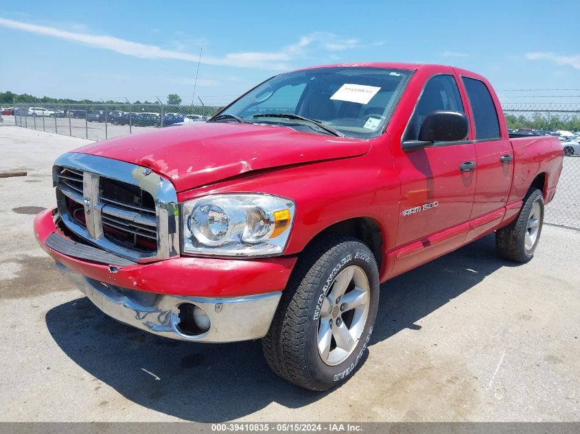 2007 Dodge Ram 1500 Slt/Trx4 Off Road/Sport VIN: 1D7HU18P07S176985 Lot: 39410835