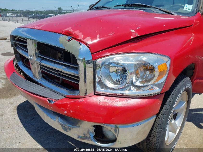 2007 Dodge Ram 1500 Slt/Trx4 Off Road/Sport VIN: 1D7HU18P07S176985 Lot: 39410835