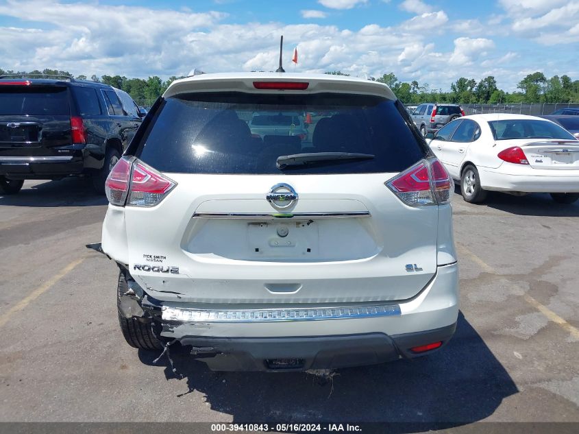 2015 Nissan Rogue Sl VIN: 5N1AT2MT0FC763490 Lot: 39410843