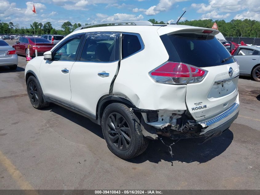 2015 Nissan Rogue Sl VIN: 5N1AT2MT0FC763490 Lot: 39410843