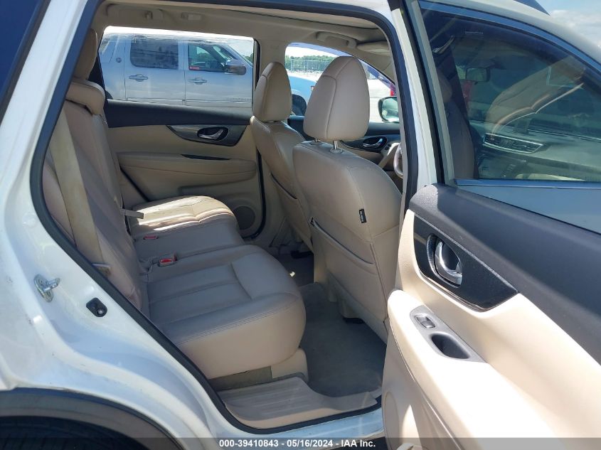 2015 Nissan Rogue Sl VIN: 5N1AT2MT0FC763490 Lot: 39410843