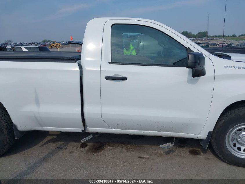 2020 Chevrolet Silverado 1500 2Wd Regular Cab Long Bed Wt VIN: 3GCNWAEH8LG284423 Lot: 39410847