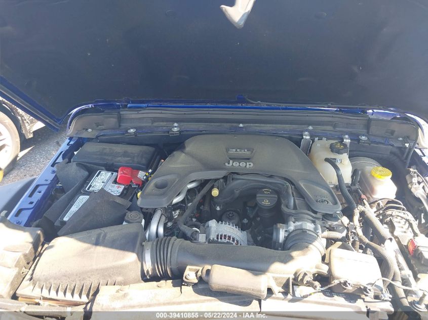 2020 Jeep Wrangler Unlimited Rubicon 4X4 VIN: 1C4HJXFG2LW333489 Lot: 39410855