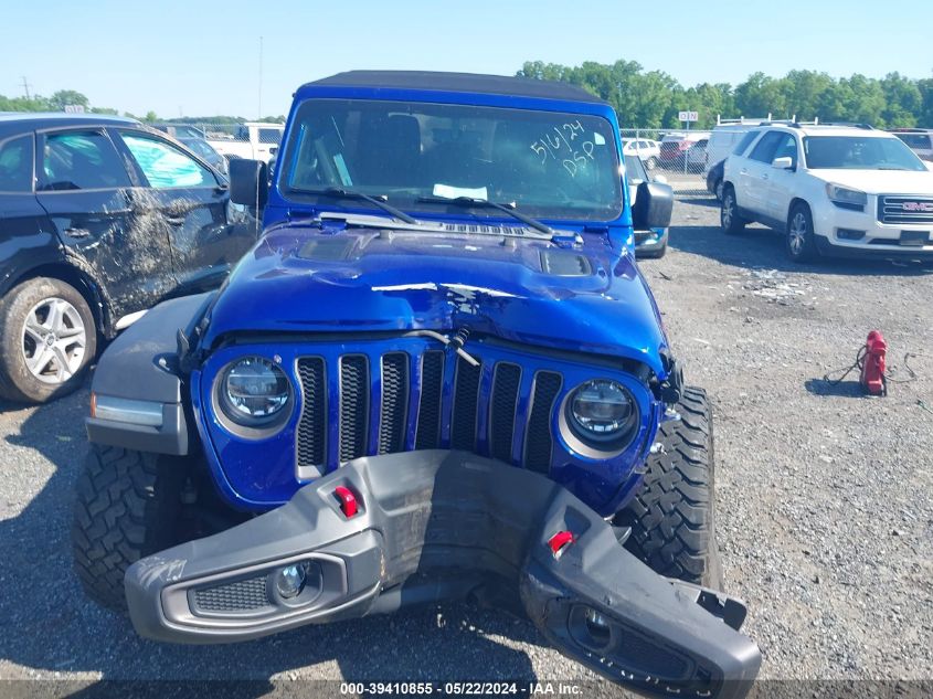 2020 Jeep Wrangler Unlimited Rubicon 4X4 VIN: 1C4HJXFG2LW333489 Lot: 39410855