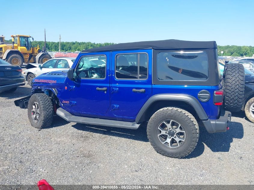 2020 Jeep Wrangler Unlimited Rubicon 4X4 VIN: 1C4HJXFG2LW333489 Lot: 39410855