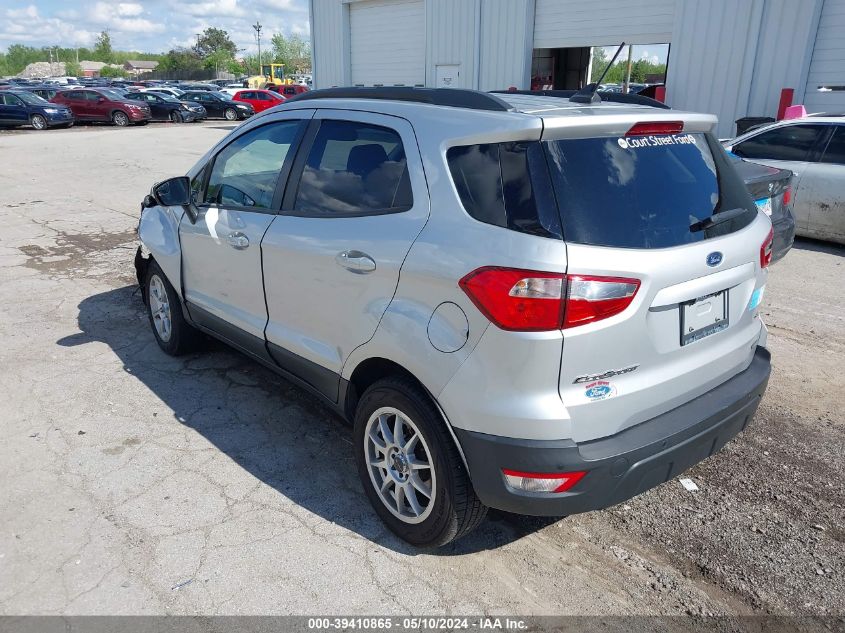 2019 Ford Ecosport Se VIN: MAJ3S2GE3KC286177 Lot: 39410865