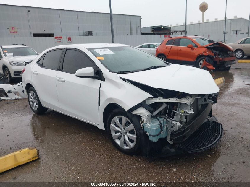 2016 TOYOTA COROLLA LE - 5YFBURHE7GP537885