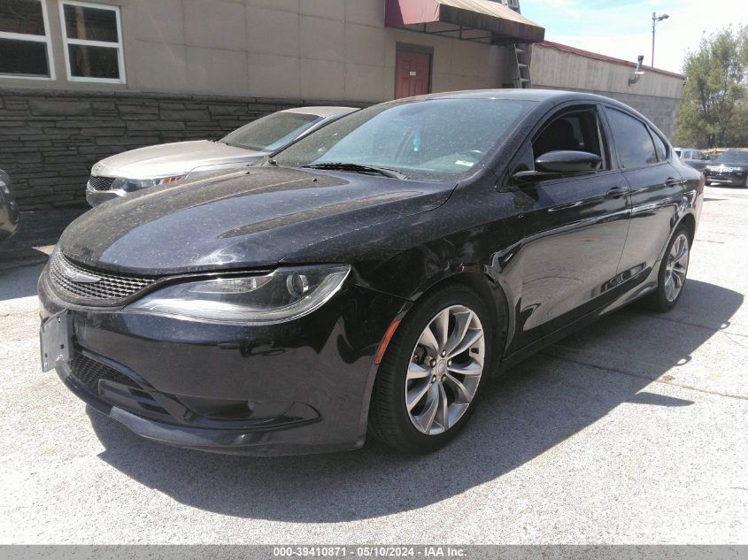 2015 Chrysler 200 S VIN: 1C3CCCDG1FN610325 Lot: 39410871