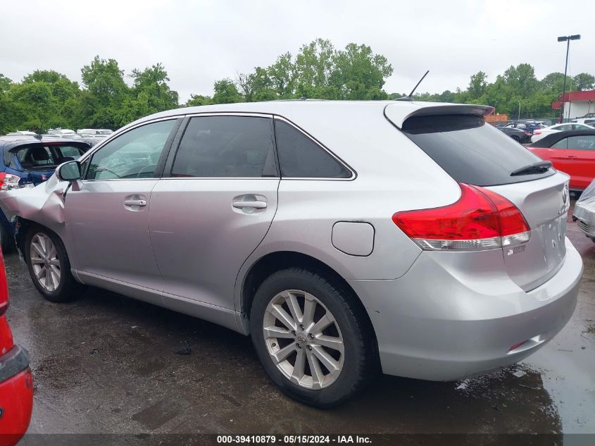 2012 Toyota Venza Le VIN: 4T3ZA3BBXCU057570 Lot: 39410879