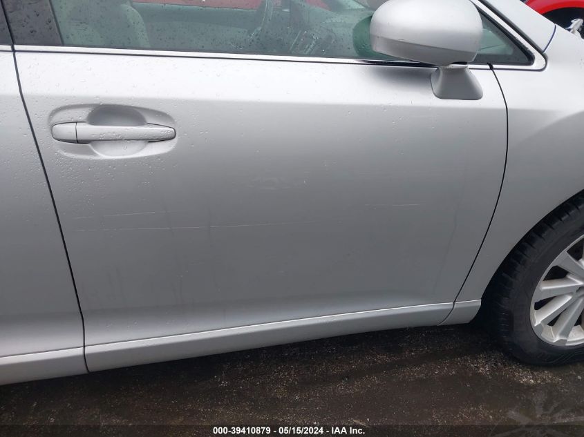 2012 Toyota Venza Le VIN: 4T3ZA3BBXCU057570 Lot: 39410879