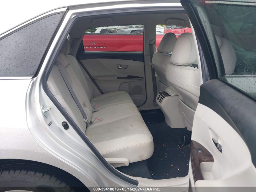 2012 Toyota Venza Le VIN: 4T3ZA3BBXCU057570 Lot: 39410879