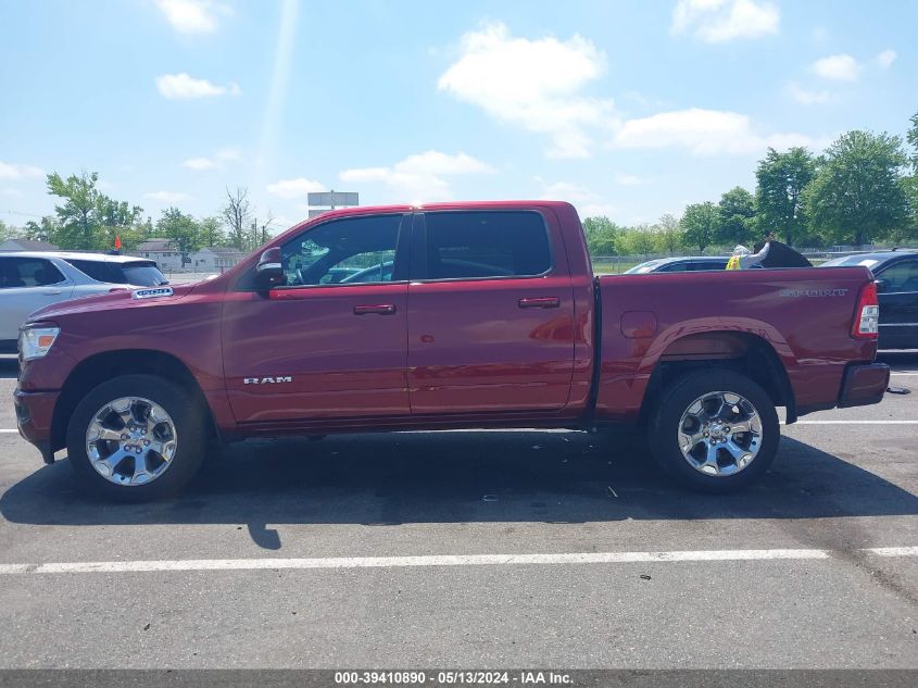 2022 Ram 1500 Big Horn 4X4 5'7 Box VIN: 1C6RRFFG5NN440429 Lot: 39410890