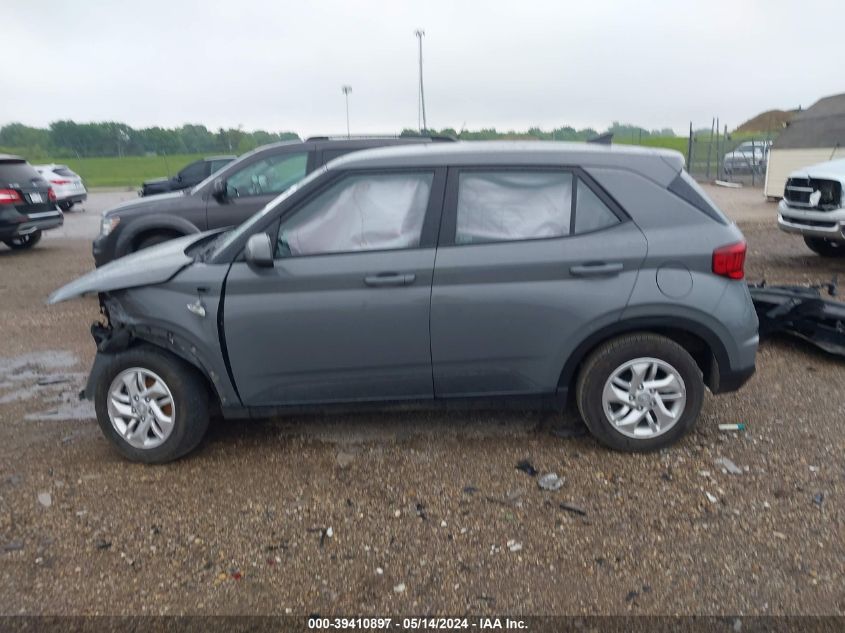 2021 Hyundai Venue Se VIN: KMHRB8A31MU068780 Lot: 39410897
