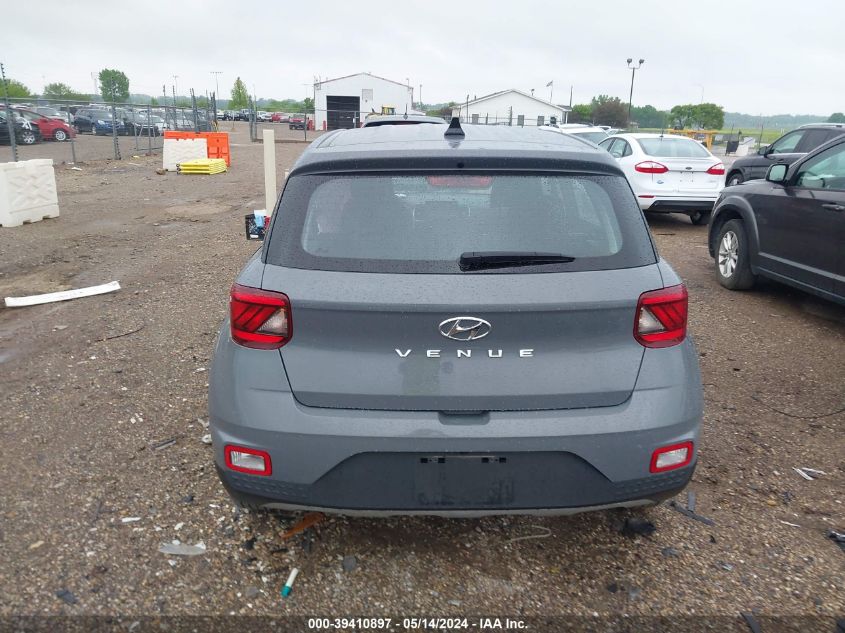 2021 Hyundai Venue Se VIN: KMHRB8A31MU068780 Lot: 39410897