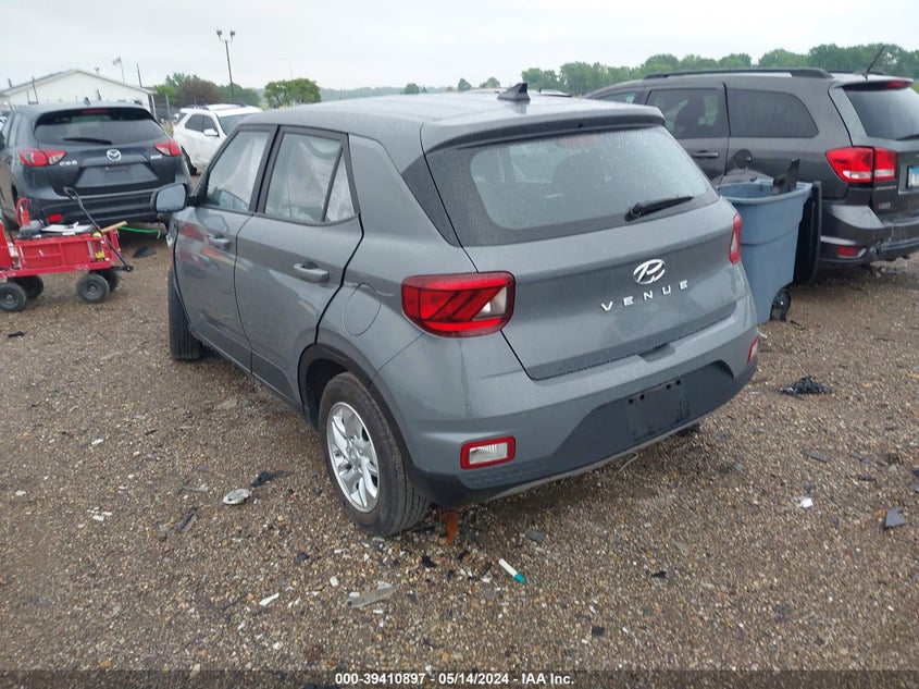 2021 Hyundai Venue Se VIN: KMHRB8A31MU068780 Lot: 39410897