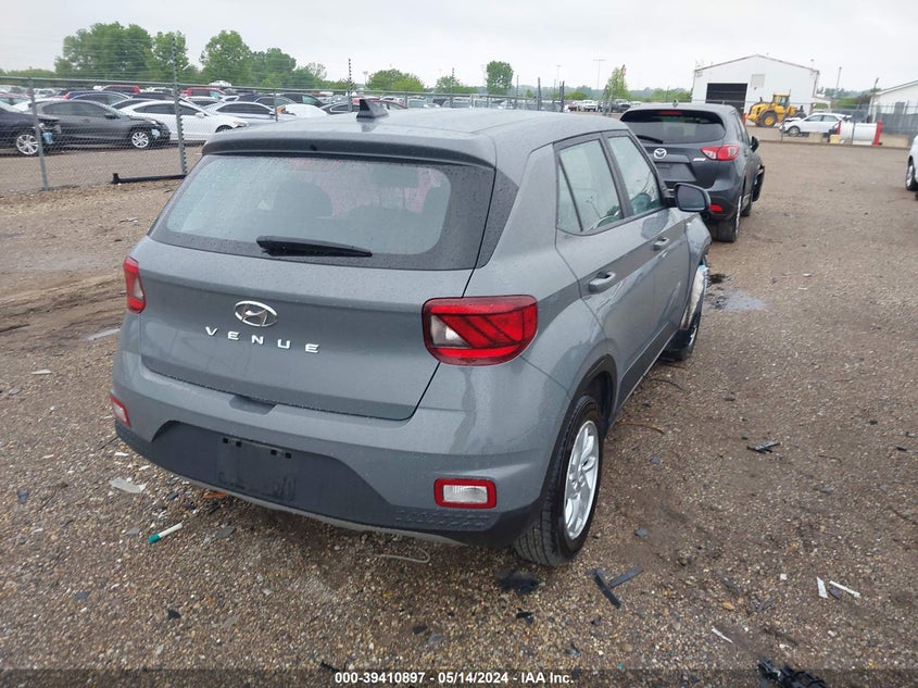 2021 Hyundai Venue Se VIN: KMHRB8A31MU068780 Lot: 39410897