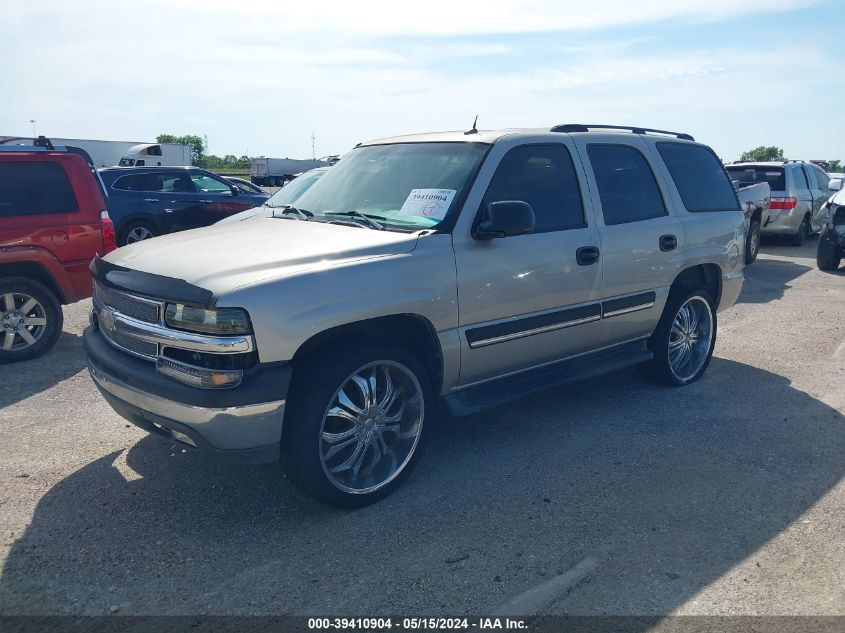 2005 Chevrolet Tahoe Ls VIN: 1GNEK13V65R194010 Lot: 39410904