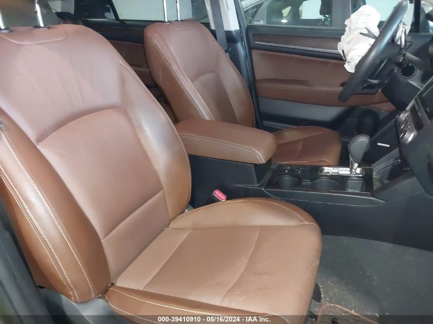 2017 Subaru Outback 2.5I Touring VIN: 4S4BSATC4H3421921 Lot: 39410910