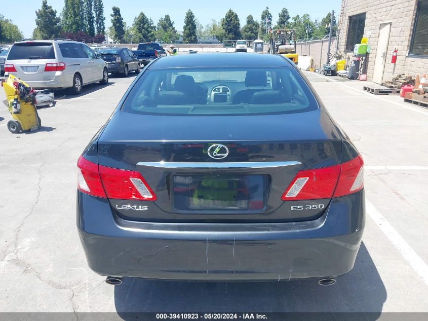 2007 Lexus Es 350 VIN: JTHBJ46G072087803 Lot: 39410923