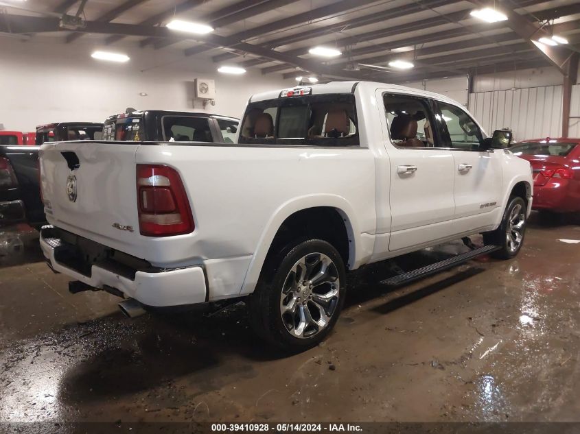 2020 Ram 1500 Laramie Longhorn 4X4 5'7 Box VIN: 1C6SRFKT3LN234852 Lot: 39410928