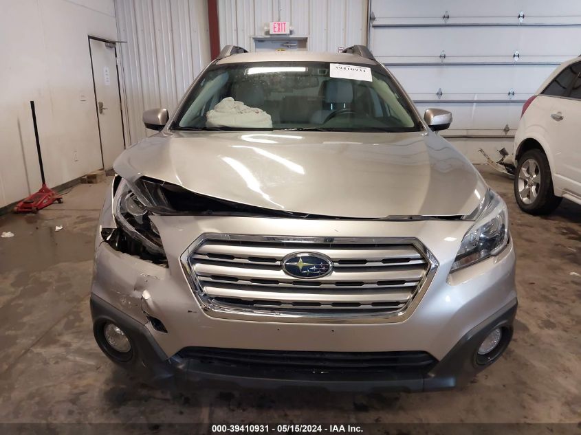 2016 Subaru Outback 2.5I Premium VIN: 4S4BSBFC7G3314376 Lot: 39410931