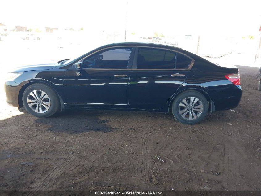 2014 Honda Accord Lx VIN: 1HGCR2F31EA070707 Lot: 39410941