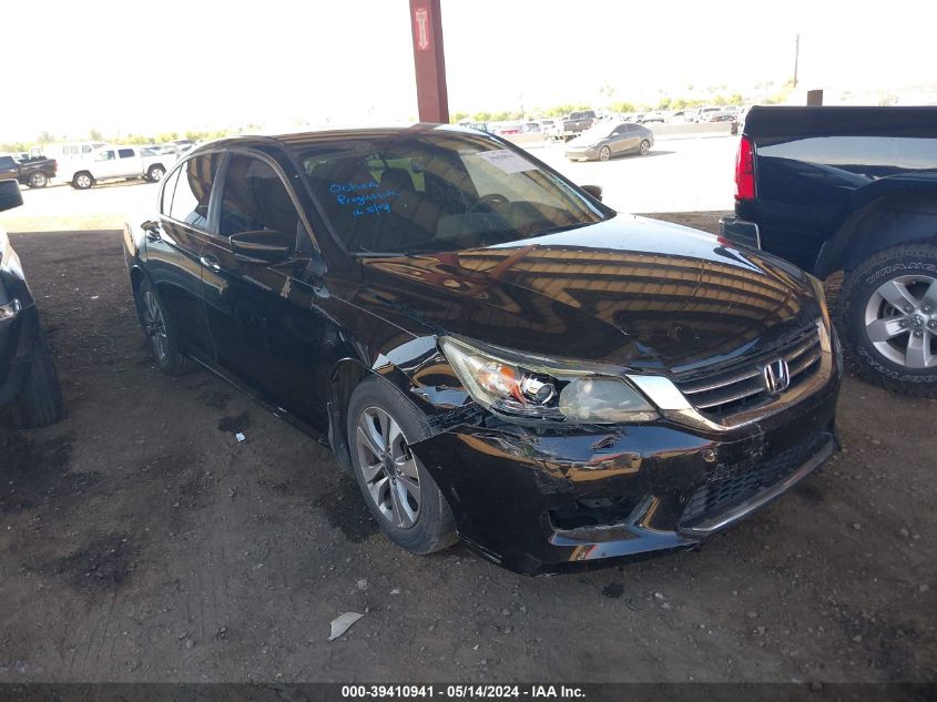 2014 Honda Accord Lx VIN: 1HGCR2F31EA070707 Lot: 39410941