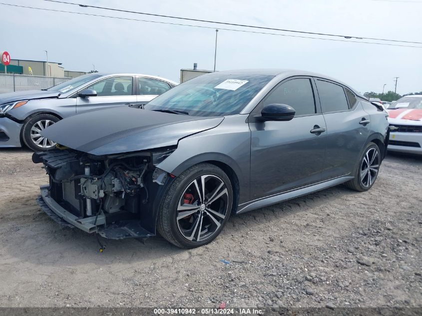 2021 Nissan Sentra Sr Xtronic Cvt VIN: 3N1AB8DVXMY228234 Lot: 39410942